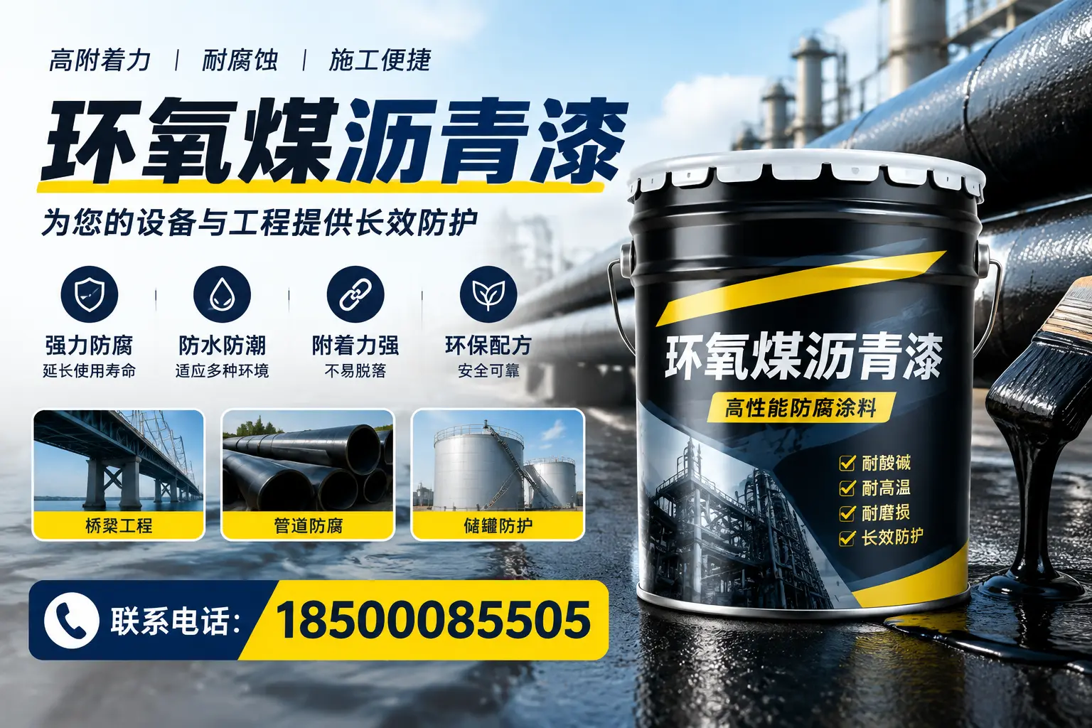 环氧煤沥青漆与其他涂料的对比分析，助力合肥企业决策