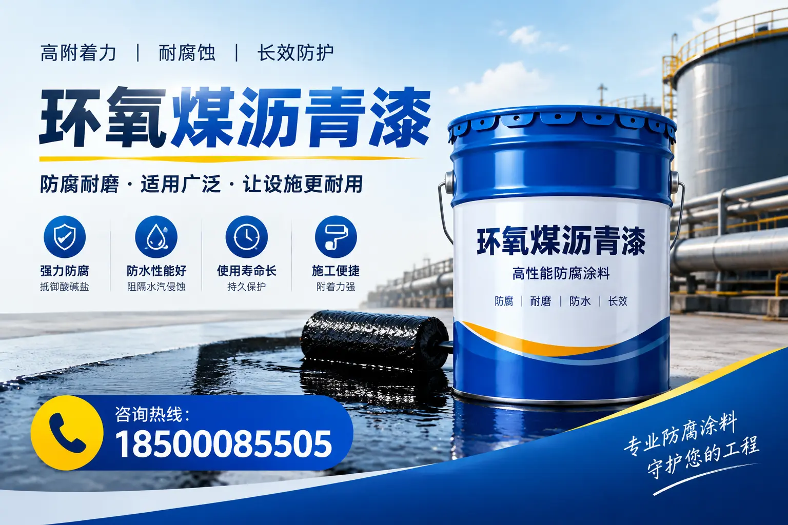 环氧煤沥青漆与其他涂料的对比分析，助力合肥企业决策