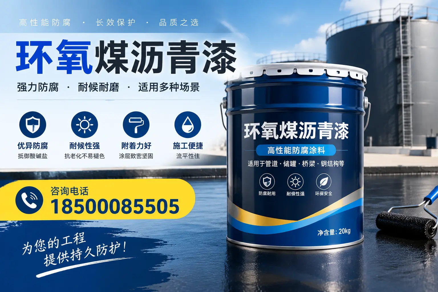 环氧煤沥青漆的配方解析,影响合肥涂料品质的因素