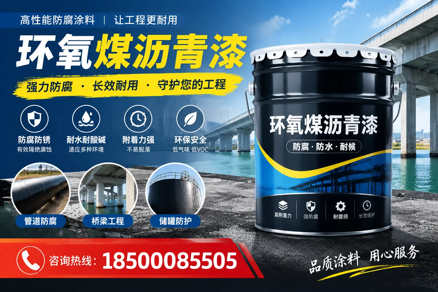 环氧煤沥青漆的施工流程详解，合肥企业的必备知识