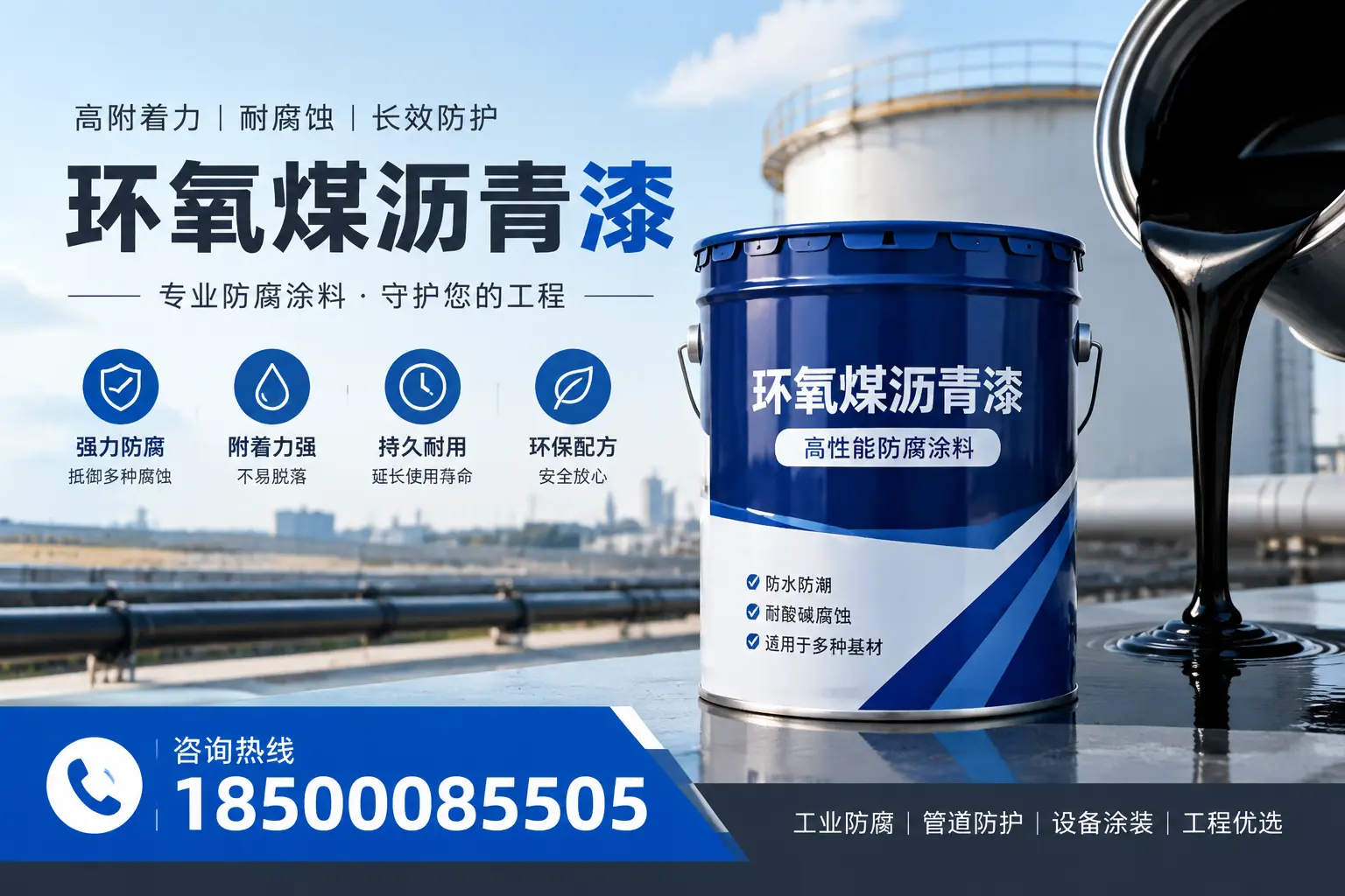 环氧煤沥青漆与普通涂料的对比,哪个更适合合肥使用?